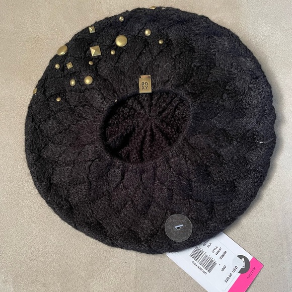 ROXY “Golden Hits” Beret Hat - Picture 2 of 2